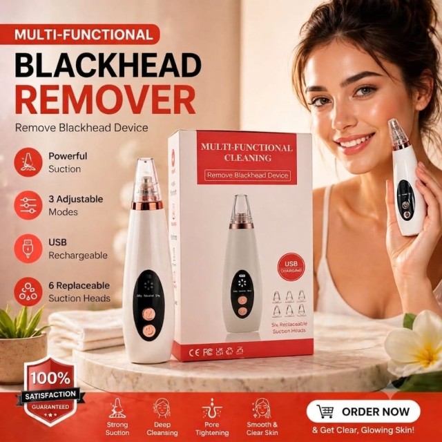 Rechargeable Blackhead Remover Cleaner Electric Tool with USB